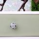 Grey Tiny Flower Cabinet Knob