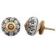 Zinnia Flower Cabinet Knob