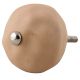 Brown Round Solid Knob