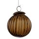 Dark Brown Solid Melon Christmas Hanging