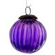 Purple Solid Melon Christmas Hanging