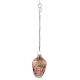 Red Solid Acorn Christmas Hanging