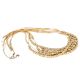 Pretty Please Gold Bead Necklace