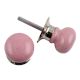 Pink Crackle Mortice Handle 2.25