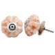 Sprinkled Orange Medium Ceramic Knob