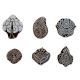 Set of 6 Piece New Mix Wooden Printing Block