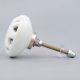 White Heart Ceramic Knob
