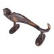 Hand Carved Bronze Parrot Drawer Handle