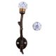 Blue Floral Tree Hooks-EHG-54