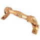 Both Side Elephant Faced Golden Bronze Door Handle