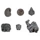 Set of 6 Piece New Mix Wooden Printing Block