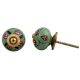 Green Red Flower Knob