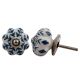 White Blue Leafy Melon Knob