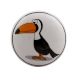 Penguin Flat Ceramic Wine Stopper