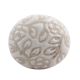 White Etched Ceramic Wine Stopper