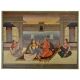 Painting of royal beloveds in Mughal painting 36 X 48