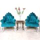 Blue Ricco Chairs