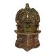 Ornate Bronze Oil Lamp