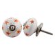 Orange Star Ceramic Knob