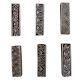 Set of 6 Piece New Mix Wooden Printing Block