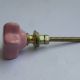 Pink Dotted Star Ceramic Knob