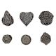 Set of 6 Piece New Mix Wooden Printing Block