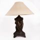 Three Cherub Table Lamp