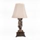Two Classical Europe Sculpture Lamp