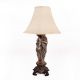 Lady Statue Metal Sculpture Lamp