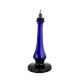 Cobalt Blue Glass Table Lamp