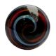 Mixed Striped Glass Knob