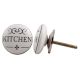 Kitchen Flat Ceramic Drawer Knob