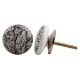Black Leaf Ceramic Knob