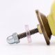 Yellow Flower Ceramic Dresser Knob