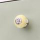 Yellow Flower Ceramic Dresser Knob