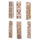 Set of 6 Piece New Mix Wooden Printing Block