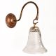 Bell Shaped Etched Wall Lamp