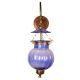 Blue Pumpkin Shaped Wall Lamp