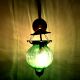 Green Melon Shaped Glass Hanging
