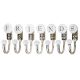 FRIENDS White & Black Alphabet Hooks (Combo Pack)