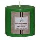 Cucumber Cantaloupe Scented Smooth Pillar Candle (3 Inches X 3 Inches)