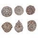 Set of 6 Piece New Mix Wooden Printing Block