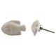 Cream Fish Ceramic Drawer Knob