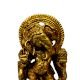 Brass Ganesha (Ht-4.1 Inches)