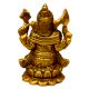 Brass Ganesha (Ht-2.7 Inches)