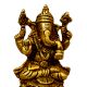 Brass Ganesha (Ht-2.7 Inches)