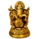 Brass Ganesha (Ht-5.2 Inches)