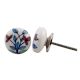 Blue Leaf Flat Knob