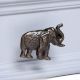 Handmade Elephant Metal Drawer Knob