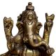 Brass Ganesha (Ht-3.5 Inches)